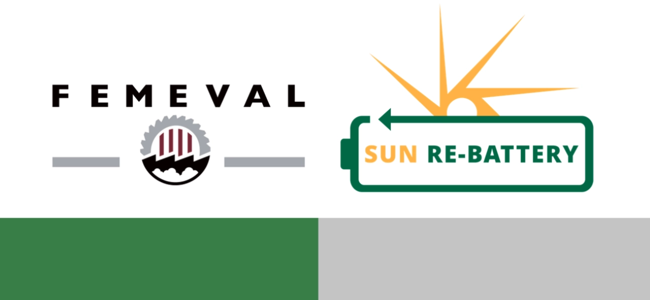 Impulso a la economía circular: SUN RE-BATTERY y FEMEVAL firman un acuerdo para fomentar la recogida y reciclaje de baterías Impulso a la economía circular: SUN RE-BATTERY y FEMEVAL firman un acuerdo para fomentar la recogida y reciclaje de baterías
